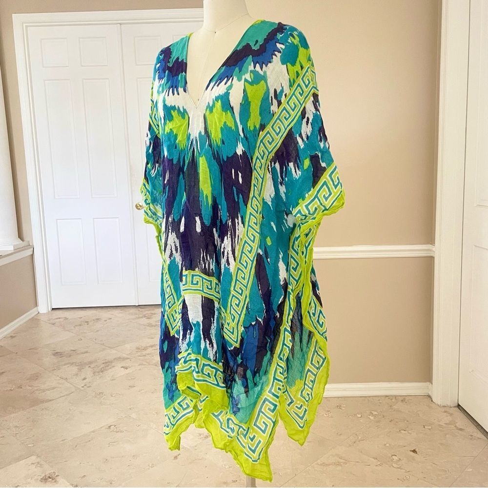 Theodora & Callum Linen Caftan - Picture 2 of 5